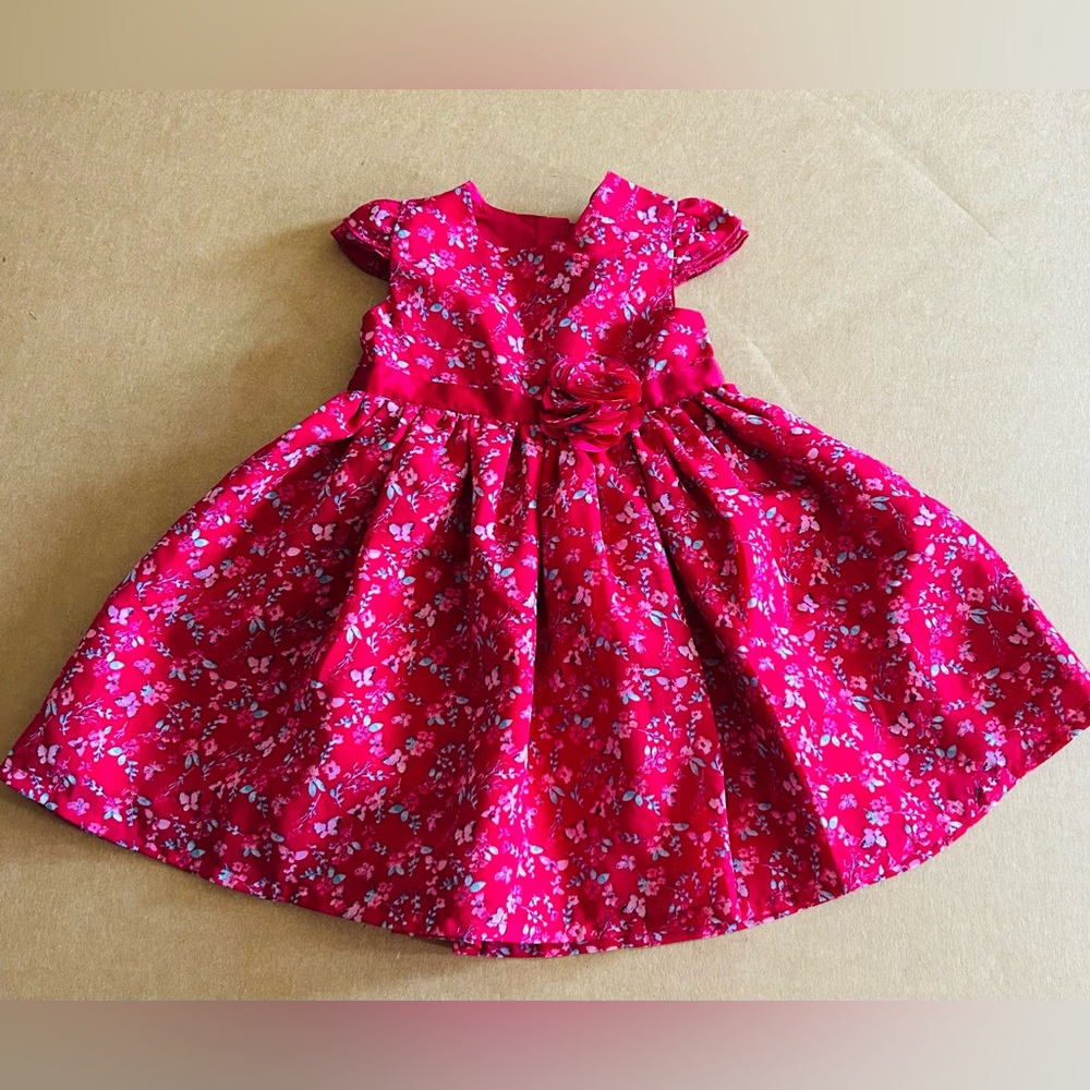 George Fuchsia Baby Dress